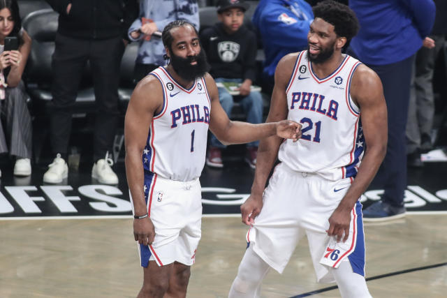 Joel Embiid toivoo voivansa jatkaa yhteistyötä James Hardenin kanssa